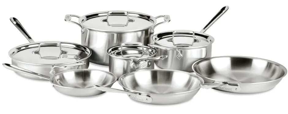 All-Clad BD5 11-piece Cookware Set