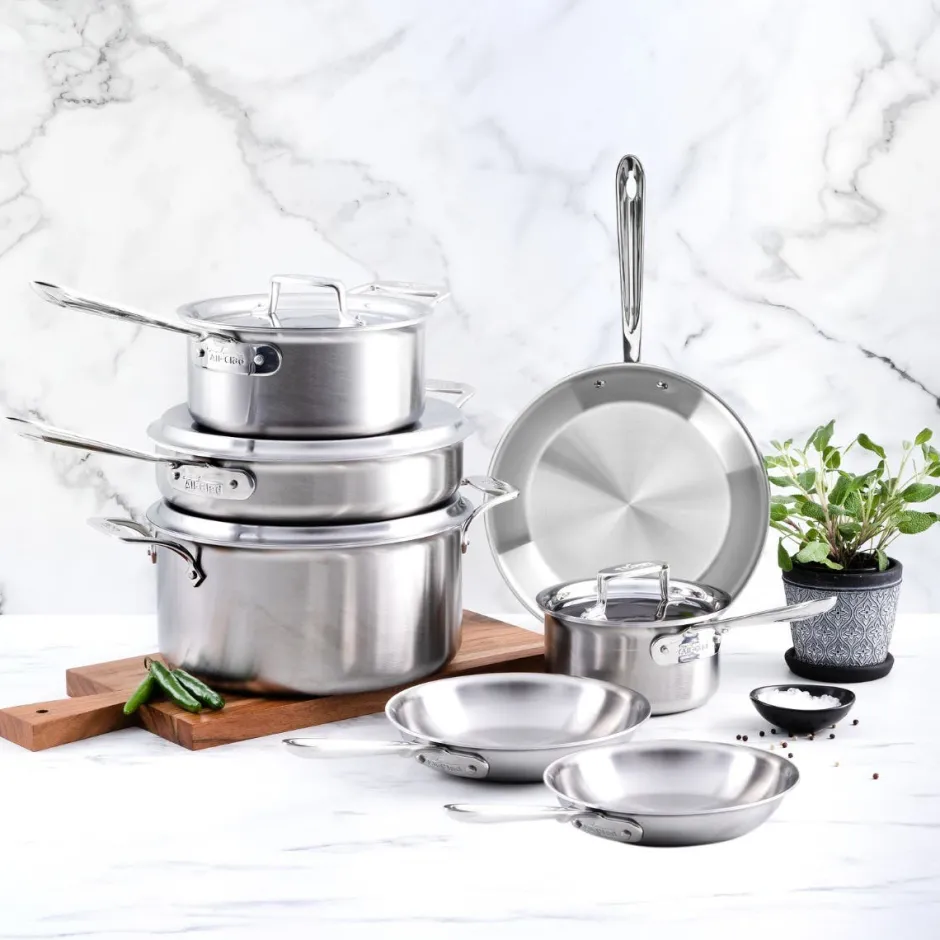 All-Clad BD5 11-piece Cookware Set