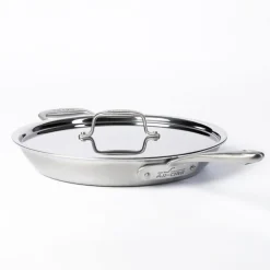 All-Clad Collective Cookware, G5® Graphite Core Skillet with Lid, 12.5 inch