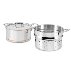 All-Clad Copper Core 5-Ply Bonded 15 Piece Cookware Set |
