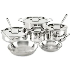 All-Clad D5 - 5-ply Bonded Stainless Steel Cookware Set |