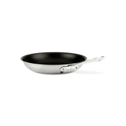 All-Clad D5 Brushed Pro Nonstick 5-ply Bonded Cookware, Fry Pan, 10 inch