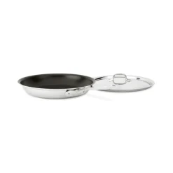 All-Clad D3 Pro Nonstick 3-ply Bonded Cookware, Fry Pan with Lid, 12 inch
