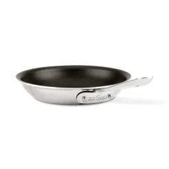 All-Clad D3 Pro Nonstick 3-ply Bonded Cookware, Egg Perfect Pan, 9 inch
