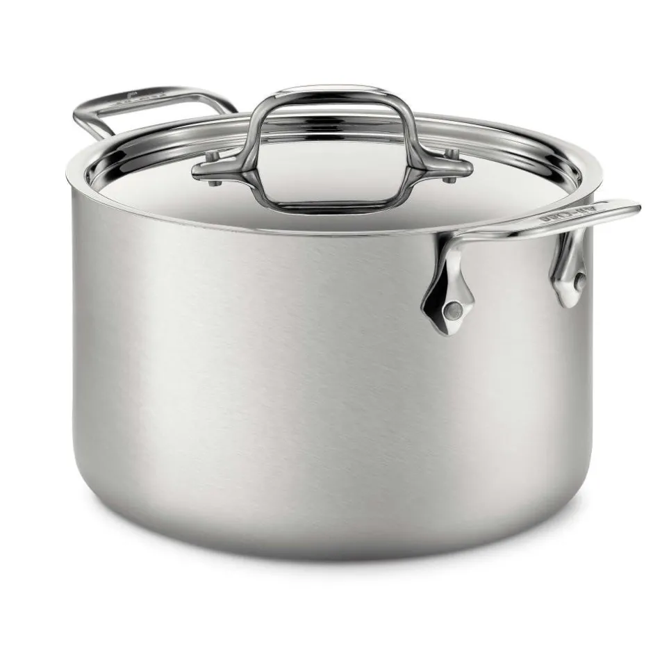 All-Clad D5 Stainless 5-Ply 12 Quart Stock Pot with Lid |
