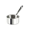 All-Clad D3 Stainless 3-ply Bonded Cookware, Butter Warmer with pour lip, 0.5 quart