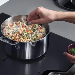 All-Clad D3 Stainless 3-ply Bonded Cookware Set, 13 piece Set
