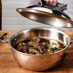 All-Clad D3 Stainless 3-ply Bonded Cookware Set, 14 piece Set