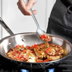 All-Clad D3 Stainless 3-ply Bonded Cookware Set, 14 piece Set