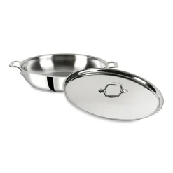 All-Clad D3 Stainless Sunday Supper Pan with Lid, 7 quart |