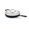 All-Clad Enameled Cast Iron, Skillet with Lid, 12 Inch