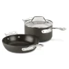 All-Clad Essentials Nonstick Fry Pan and Sauce Pan Set I