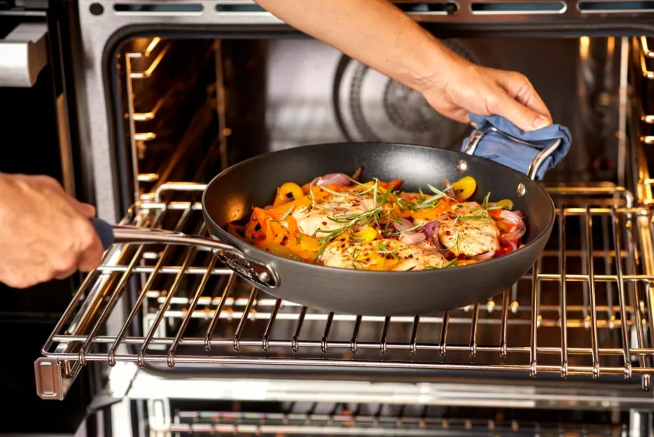 All-Clad Essentials Nonstick Fry Pan and Sauce Pan Set I
