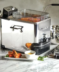 All-Clad EZ Clean Deep Oil Fryer | Deep Fryer with Oil Filtration |