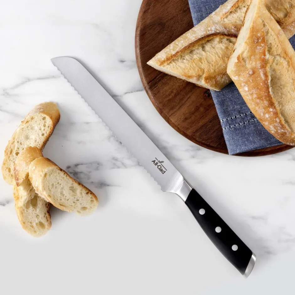 All-Clad Forged Knives | Knife Block Set | 12 pc Knife Set |