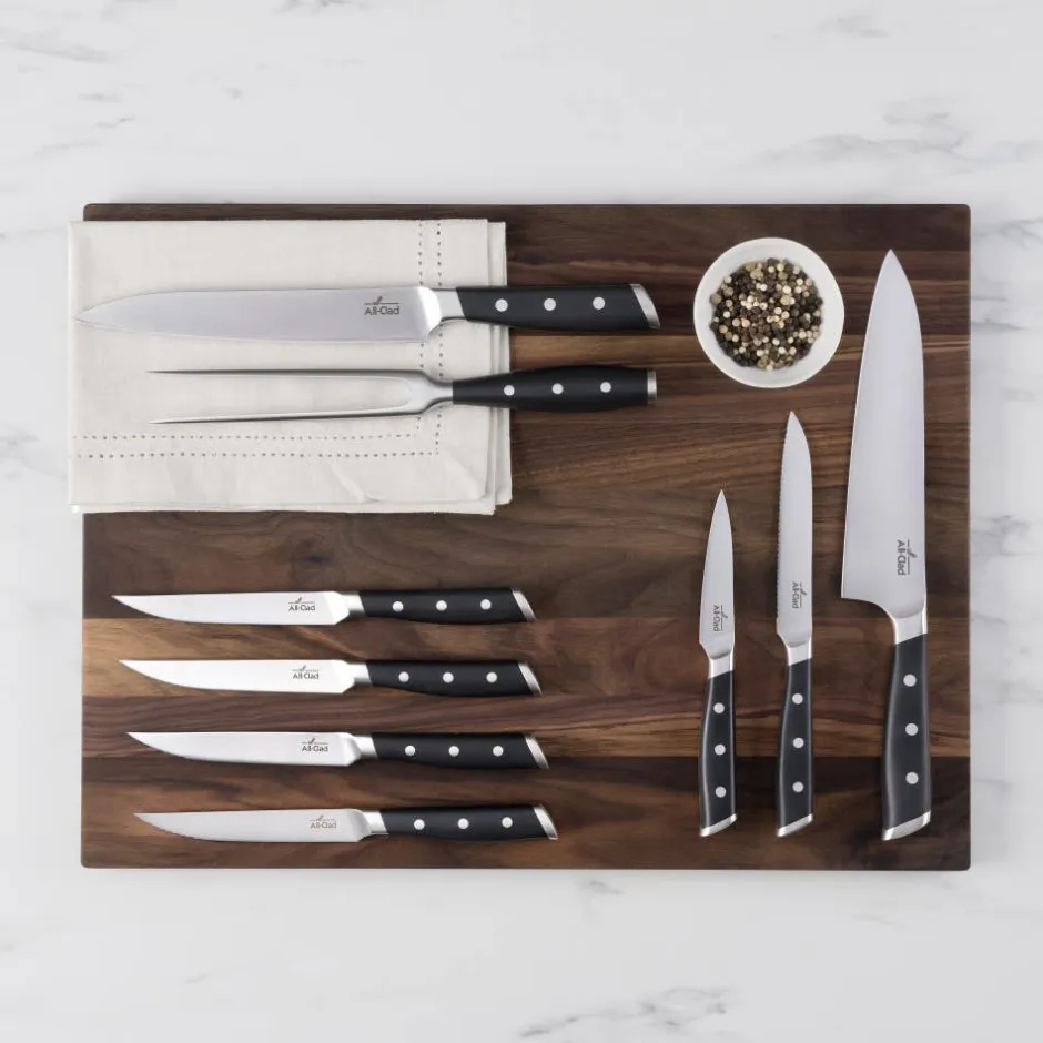 All-Clad Forged Knives | Starter Knife Set | 3 Piece Knife Set |