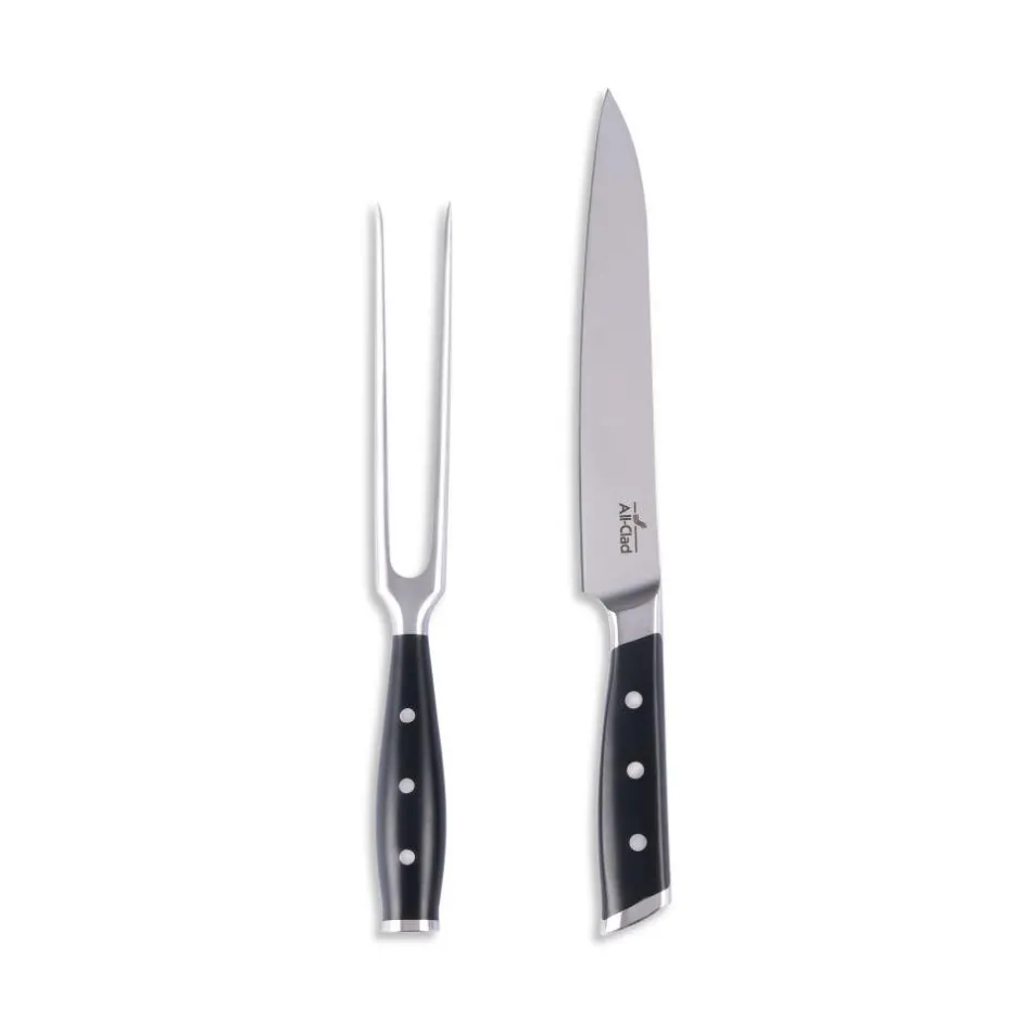 All-Clad Forged Knives Carving Set, 8 inch Knife & 6 inch Fork |