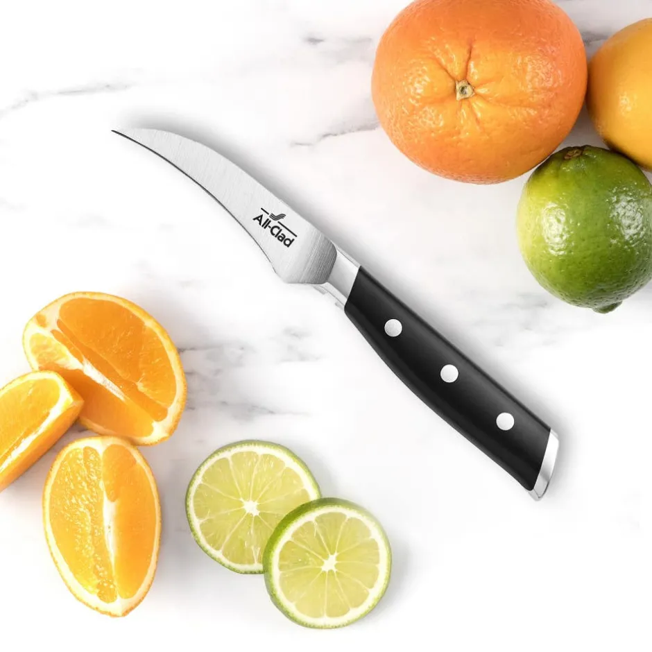 All-Clad Forged Knives, Curved Paring Knife, 3 inch |