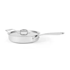 All-Clad G5® Graphite Core Stainless Steel Sauté Pan with Lid, 3 quart |