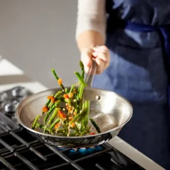 All-Clad G5® Graphite Core Stainless Steel Sauté Pan with Lid, 3 quart |