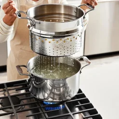 All-Clad G5® Graphite Core Stainless Steel 5-ply Bonded Cookware, 15 Piece Set