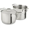 All-Clad Gourmet Accessories, Pasta Pot with Perforated Insert and lid, 6 quart