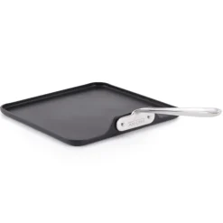 All-Clad HA1 Expert Cookware, Nonstick Square Griddle, 11 inch