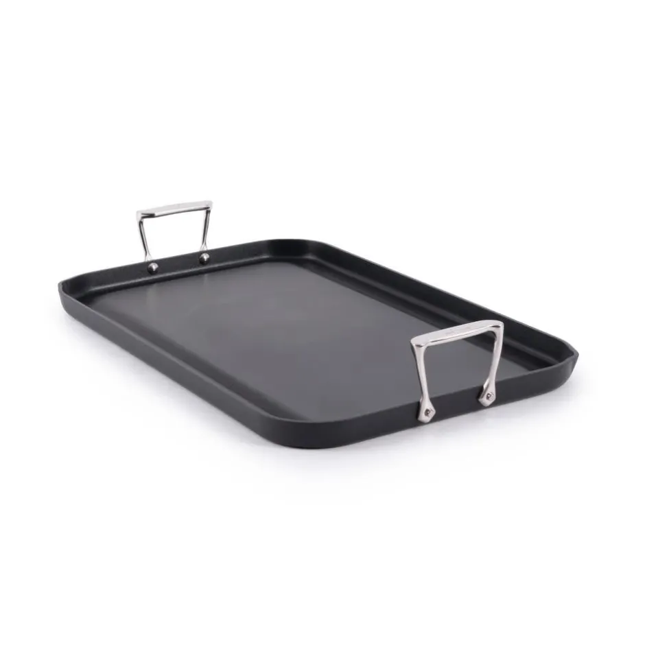 All-Clad HA1 Expert Cookware, Nonstick Double Burner Griddle, 13 x 20 inch