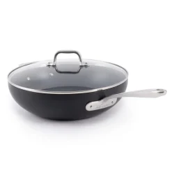 All-Clad HA1 Expert Cookware, Nonstick Chef's Pan with Lid, 12 inch