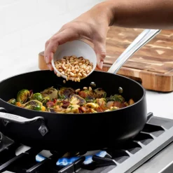 All-Clad HA1 Expert Cookware, Nonstick Sauté Pan with Lid, 4 quart
