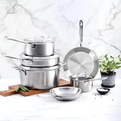 All-Clad 12-Inch BD5 Stainless Steel Nonstick Fry Pan I