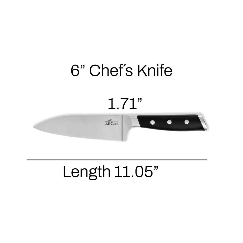 All-Clad 6-Inch Chef's Knife / Forged Perfection