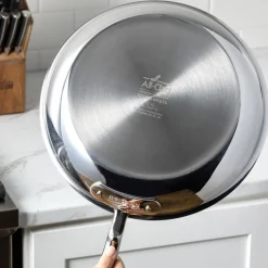 All-Clad 12-Inch Fry Pan with Lid / Cook, Sear and Serve in One Pan