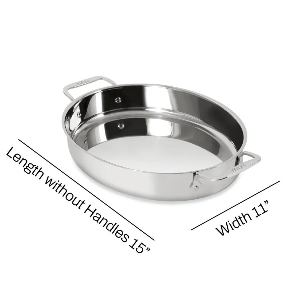 All-Clad 15-Inch Oval Baker / Bake, Roast and Serve in Style