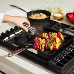 All-Clad 11-Inch Square Grill / Indoor Grilling with NS Pro Precision