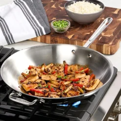 All-Clad 14-Inch Stainless Steel Wok I