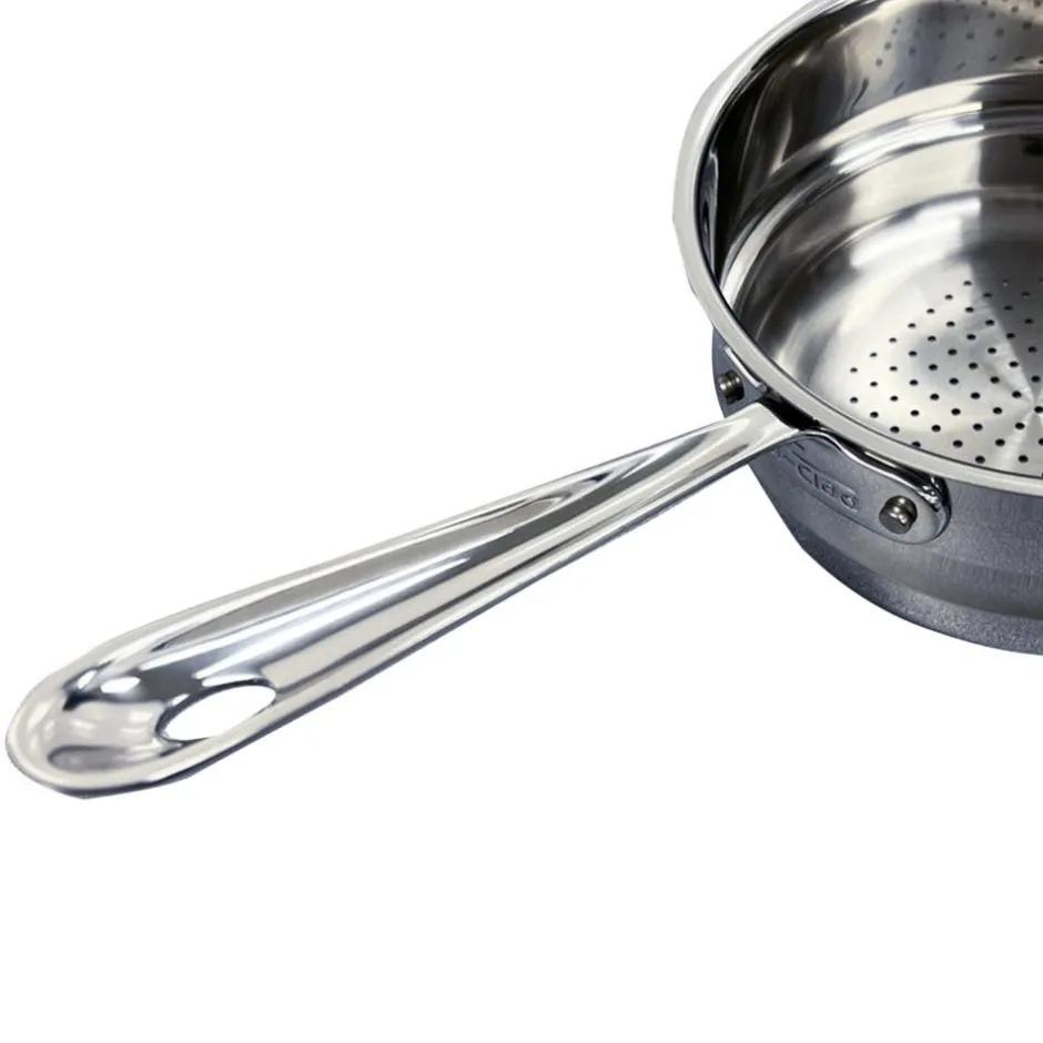 All-Clad 8-Inch Steamer Insert / Universal Fit for Perfect Steaming