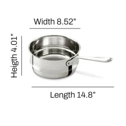 All-Clad 8-Inch Steamer Insert / Universal Fit for Perfect Steaming