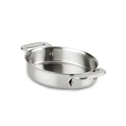 All-Clad Mini Oval Bakers Set / Elegant Stainless Steel Serveware