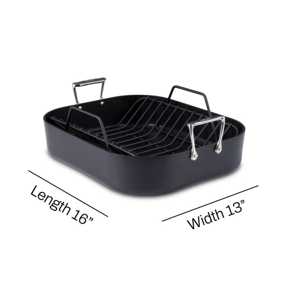 All-Clad NS Pro Nonstick Cookware, Nonstick Roaster, 16 x 13 inch