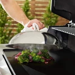 All-Clad Outdoor Accessories, Stainless Steel Domed Melting Lid, 12.5 inch