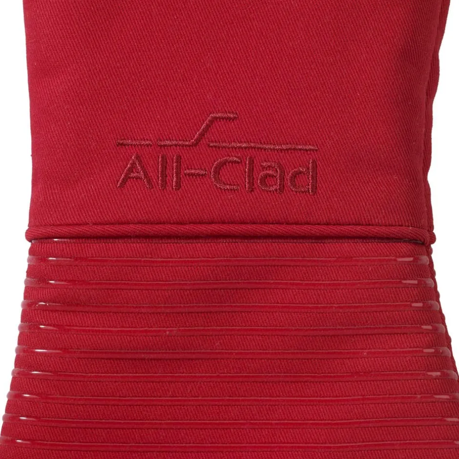 All-Clad 2-Pack Chilli Red Oven Mitt Set / Reliable Heat Protection