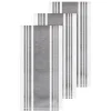 All-Clad 3-Pack Pewter Grey Dual Kitchen Towel Set / Classic Kitchen Towels with Modern Utility