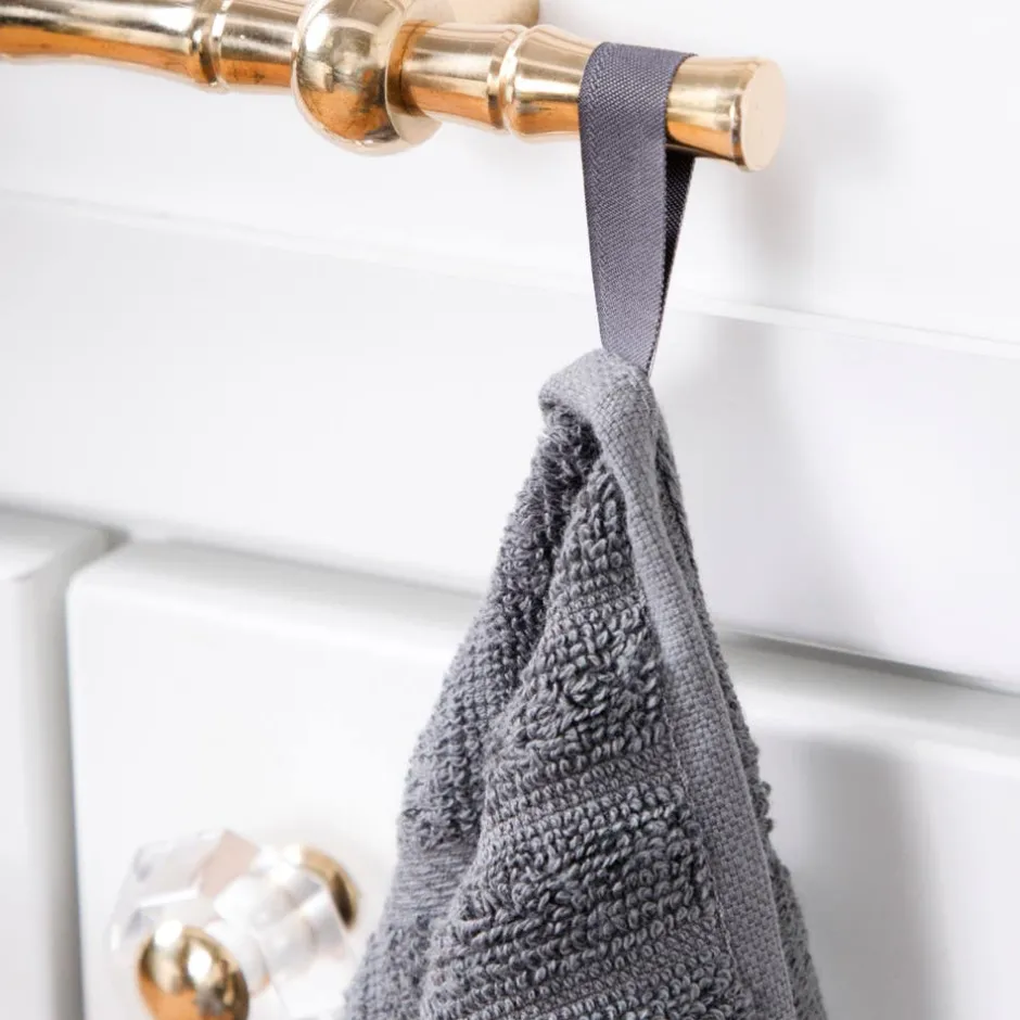 All-Clad 2-Pack Pewter Grey Kitchen Towel Set / Soft, Absorbent and Timeless Kitchen Towels