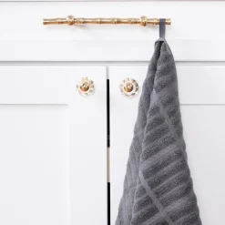 All-Clad 2-Pack Pewter Grey Kitchen Towel Set / Soft, Absorbent and Timeless Kitchen Towels