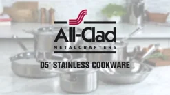 All-Clad 10-Piece BD5 Stainlees Steel Cookware Set I