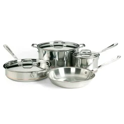 All-Clad 7 Piece Copper Core Cookware Set I
