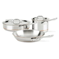 All-Clad 5-Piece Copper Core Cookware Set / Premium Cooking Experience