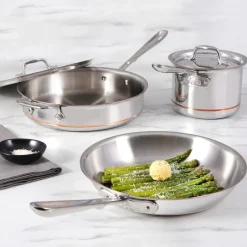 All-Clad 5-Piece Copper Core Cookware Set / Premium Cooking Experience