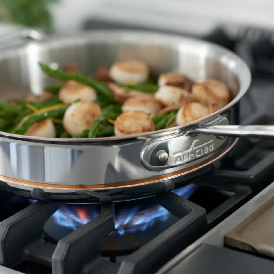 All-Clad 5-Piece Copper Core Cookware Set / Premium Cooking Experience